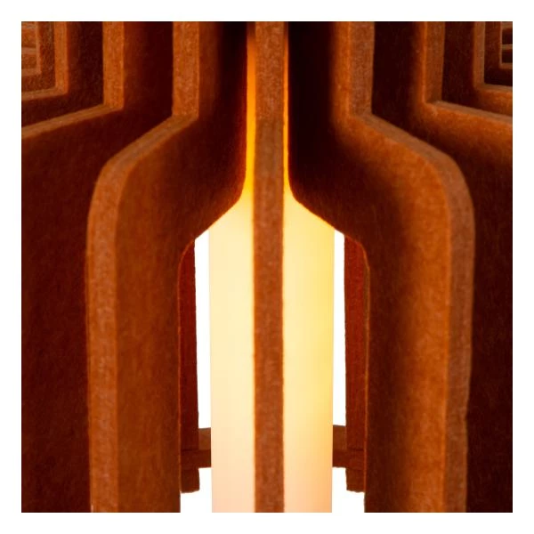 Lucide ROLLO - Hanglamp - 1xE27 - Terracotta - detail 3